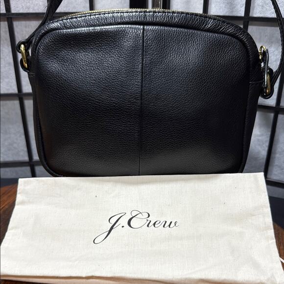 JCREW CAMERA BAG TURNLOCK BLACK w/ Dust Bag - Picture 7 of 11